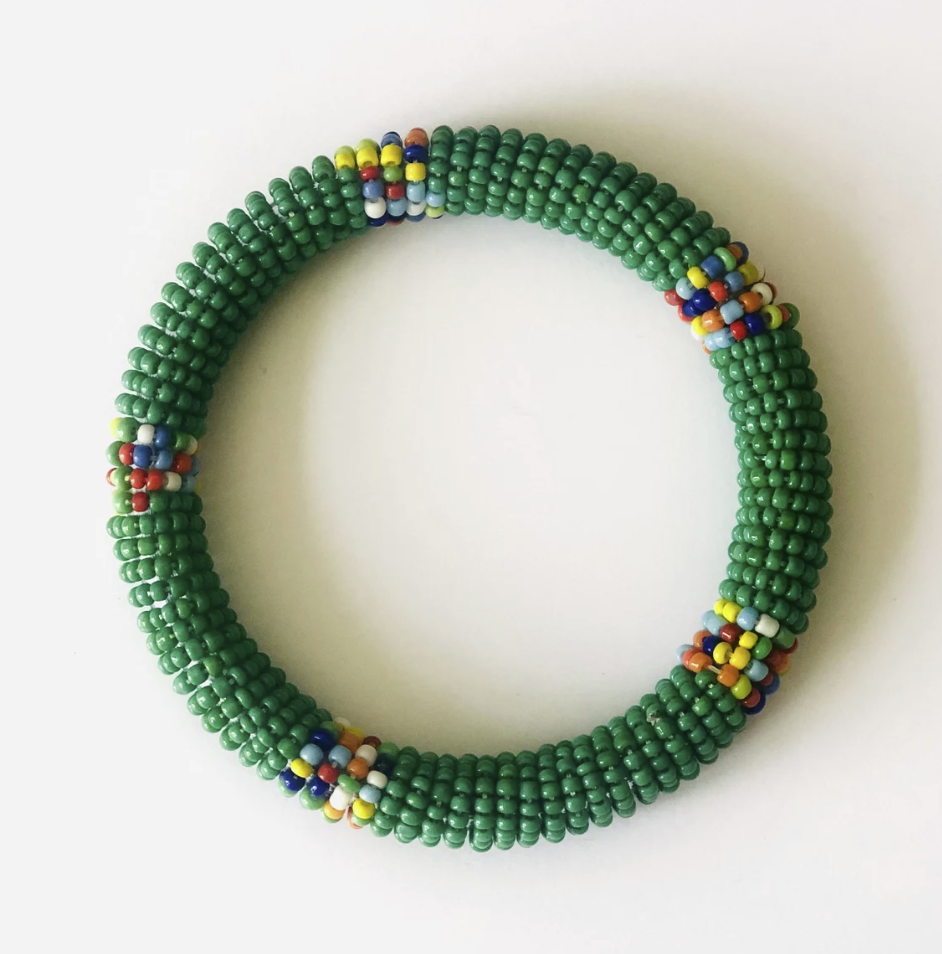 Round Maasai bracelets, 3 pcs