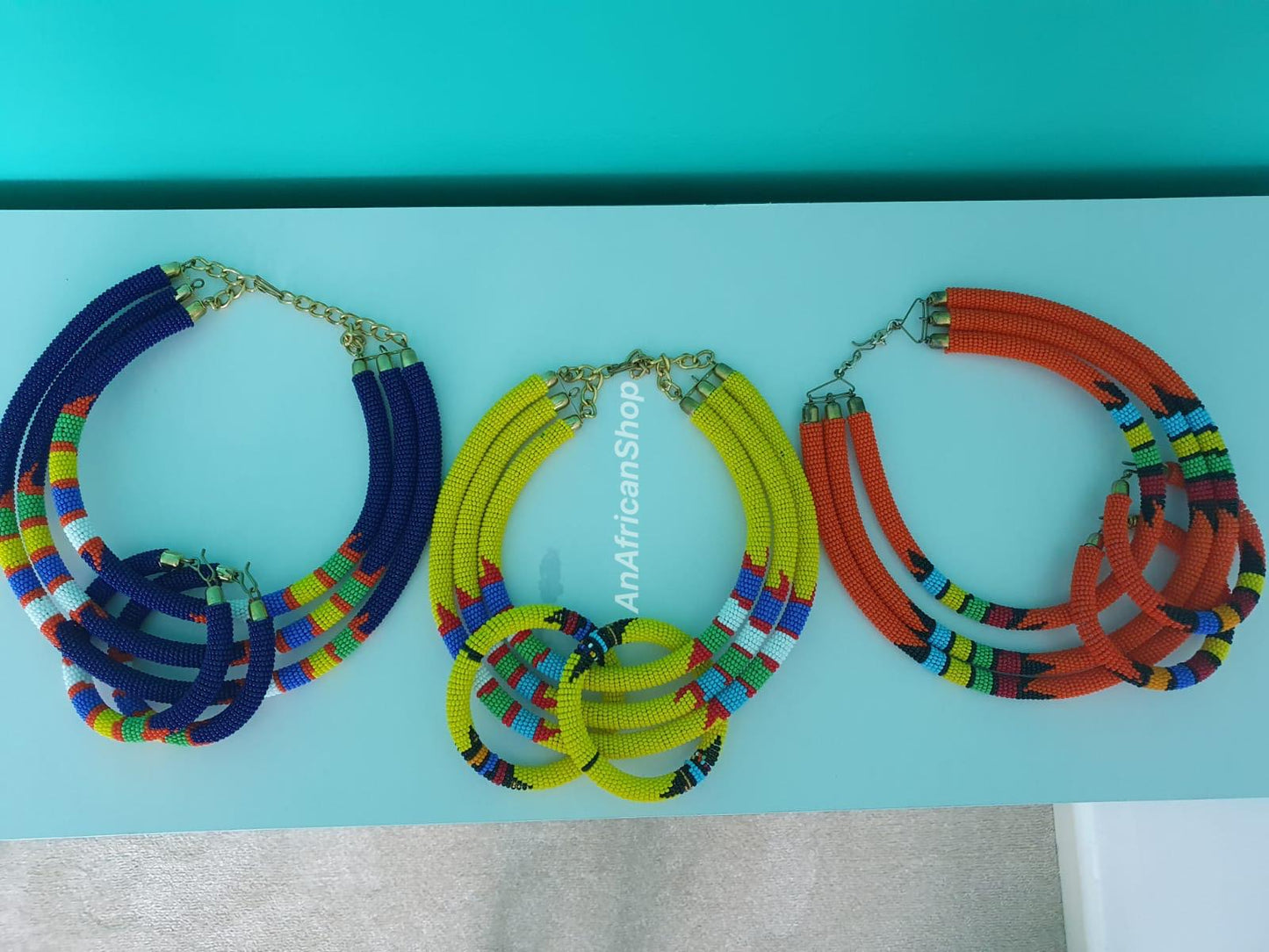 3 Sets, Necklace & Bracelets